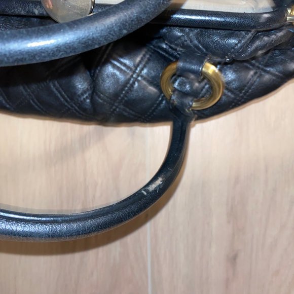 Marc Jacobs Black Leather Stam Bag - Picture 5 of 9